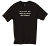 I'd go home but I forgot my user ID and password 100% Cotton Unisex Tee with funny Beware of the Geek Joke Text