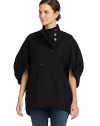 THE LOOKStand collarButton closureElbow-length sleeves with roll-up cuffsDual welt pocketsTHE FITAbout 27 from shoulder to hemTHE MATERIALWool/viscose/cashmereFully linedCARE & ORIGINDry cleanImportedModel shown is 5'8 (172½cm) wearing US size Small. 