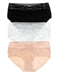 A hipster that provides coverage while creating an element of sexiness. In basic colors with a beautiful sheer lace waistband and lace trim at legs. Cotton gusset. Style #892154 A hipster that provides coverage while creating an element of sexiness. In basic colors with a beautiful sheer lace waistband and lace trim at legs. Cotton gusset. Style #892154