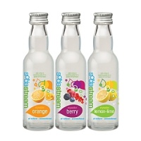 Add a drop of MyWater to sparkling water for a splash of fruity flavor. MyvWater Variety includes one bottle of each flavor: orange; berry; lemon-lime. is an unsweetened essence that makes around 20 liters of flavored sparkling water. We recommend that consumption takes place within 3-4 months upon ordering and that the syrup container is kept in a cool, dry place. Add a drop of MyWater to sparkling water for a splash of fruity flavor. MyvWater Variety includes one bottle of each flavor: orange; berry; lemon-lime. is an unsweetened essence that makes around 20 liters of flavored sparkling water. We recommend that consumption takes place within 3-4 months upon ordering and that the syrup container is kept in a cool, dry place.