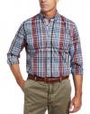 Nautica Men's Madrad Plaid Long Sleeve Shirt