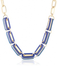 Kenneth Cole New York Modern Monaco Blue Oval Link Necklace, 21 Kenneth Cole New York Modern Monaco Blue Oval Link Necklace, 21