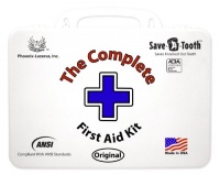 The Complete First Aid Kit - Includes Save-A-Tooth, Exceeds ANSI Standards, 100% Made in USA The Complete First Aid Kit - Includes Save-A-Tooth, Exceeds ANSI Standards, 100% Made in USA