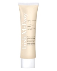 Anti-Fatigue Moisturizer and Enriched PrimerTrish McEvoys multifunctional Beauty Booster Cream SPF 15 is the perfect moisturizer, primer and sunscreen to restore skin's radiance and give longevity to your foundation; protects skin from the sun's damaging rays with UVA/UVB broad-spectrum protection. Ideal for diminishing the signs of fatigue, minimizing fine lines and recommended for normal-to-dry skin.Before applying your makeup, first apply Beauty Booster Serum then squeeze a dime-sized amount of Beauty Booster Cream SPF 15 onto fingertips, smooth over skin, and give it time to absorb. Anti-Fatigue Moisturizer and Enriched PrimerTrish McEvoys multifunctional Beauty Booster Cream SPF 15 is the perfect moisturizer, primer and sunscreen to restore skin's radiance and give longevity to your foundation; protects skin from the sun's damaging rays with UVA/UVB broad-spectrum protection. Ideal for diminishing the signs of fatigue, minimizing fine lines and recommended for normal-to-dry skin.Before applying your makeup, first apply Beauty Booster Serum then squeeze a dime-sized amount of Beauty Booster Cream SPF 15 onto fingertips, smooth over skin, and give it time to absorb.