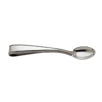 Elegantly designed with delicate beads, this Reed & Barton infant feeding spoon has a rolled edge and a classic look that will stand the test of time. A wonderful way to honor the new arrival in your life. Elegantly designed with delicate beads, this Reed & Barton infant feeding spoon has a rolled edge and a classic look that will stand the test of time. A wonderful way to honor the new arrival in your life.