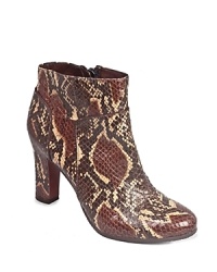 Snake your bootie in this striking Sam Edelman design featuring embossed leather toe to heel. Snake your bootie in this striking Sam Edelman design featuring embossed leather toe to heel.