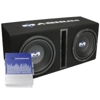 MTX Magnum MB210SP Dual 10 Enclosure/Amp Combo MTX Magnum MB210SP Dual 10 Enclosure/Amp Combo