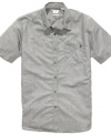 Add that little something extra to your casual look with this shirt from Volcom.