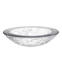 Ingegerd Råman has long been fascinated by the older techniques at Orrefors. Her bowl features icy surfaces, a frost-bitten crystal bowl that becomes an irresistible centerpiece on any table. Ingegerd Råman has long been fascinated by the older techniques at Orrefors. Her bowl features icy surfaces, a frost-bitten crystal bowl that becomes an irresistible centerpiece on any table.