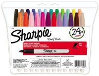 Sharpie Fine Point Permanent Markers, 24 Colored Markers (75846) Sharpie Fine Point Permanent Markers, 24 Colored Markers (75846)