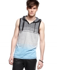 Worlds collide for cool casual style. This hooded tank from Bar III is the best of both wardrobe faves. Worlds collide for cool casual style. This hooded tank from Bar III is the best of both wardrobe faves.