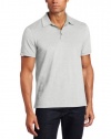 Calvin Klein Sportswear Men's Short Sleeve 4 Button Yarn Dye Polo