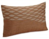 Calvin Klein Home Oval Veil Decorative Pillow, Sienna