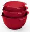 Kitchenaid Classic Mixing Bowls, Red, Set of 3