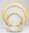 Philippe Deshoulieres Trianon Gold Relish Dish 9 x 5 in