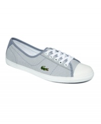 The perfect amount of prep. Pull off the perfect casual weekend look with the Ziane RH sneakers by Lacoste. The perfect amount of prep. Pull off the perfect casual weekend look with the Ziane RH sneakers by Lacoste.