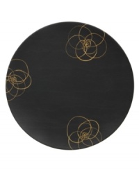 A modern canvas for everyday meals, the Bloom Shadow round platter has a smooth, flat surface that's artfully scribbled with sun-yellow florals for a look that's fresh – and in durable porcelain – not fussy. From Villeroy & Boch. A modern canvas for everyday meals, the Bloom Shadow round platter has a smooth, flat surface that's artfully scribbled with sun-yellow florals for a look that's fresh – and in durable porcelain – not fussy. From Villeroy & Boch.