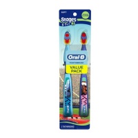 Oral-B Stages 3 Disney Cars Manual Toothbrush Twin Pack Oral-B Stages 3 Disney Cars Manual Toothbrush Twin Pack
