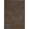 Nourison Urban Brown Bark/Cobal Rug, 9.6-Feet by 13-Feet