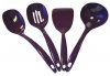 Reston Lloyd Utensil Set, Plum, 4-Pack