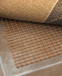 Keep outdoor rugs in place with this outdoor rug pad. Extra space beneath rugs helps them to dry more quickly, inhibiting the growth of mold and mildew and protecting the look of your decor all year round. Keep outdoor rugs in place with this outdoor rug pad. Extra space beneath rugs helps them to dry more quickly, inhibiting the growth of mold and mildew and protecting the look of your decor all year round.