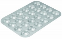 Chicago Metallic Commercial II Traditional Uncoated 24-cup Mini Muffin Pan Chicago Metallic Commercial II Traditional Uncoated 24-cup Mini Muffin Pan