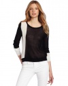 BCBGMAXAZRIA Women's Julian Color-Block Sweater