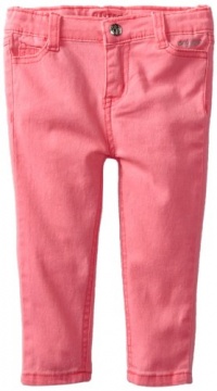 Baby Phat - Kids Baby-Girls Infant Color Twill Jean, Pink Glo, 18