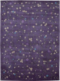 Nourison Rugs Julian Collection JL27 LAVENDER Rectangle 8' x 11' Area Rug