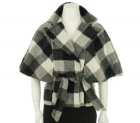 BCX Checkerboard Jacket Black XS BCX Checkerboard Jacket Black XS