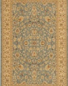 Karastan Rugs Shapura Collection Tiana Glacier Blue rectangle 5'9 x 9'0 Area Rug