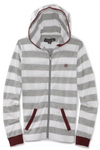 Volcom Boys 8-20 Othercircle Long Sleeve Hoodie, Silver, Large Volcom Boys 8-20 Othercircle Long Sleeve Hoodie, Silver, Large