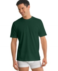 Stay cool, look cool. When the temperature rises you'll stay chill with these crew-neck t-shirts from Jockey. Stay cool, look cool. When the temperature rises you'll stay chill with these crew-neck t-shirts from Jockey.