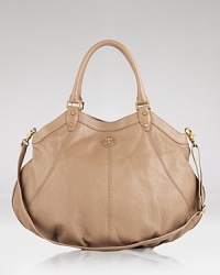 The perfect day bag can go anywhere, anytime. This can't-live-without-it style from Tory Burch flaunts a classic look, versatile design, and richly crafted leather. The perfect day bag can go anywhere, anytime. This can't-live-without-it style from Tory Burch flaunts a classic look, versatile design, and richly crafted leather.