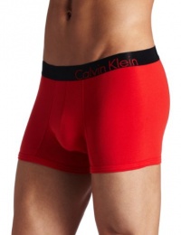 Calvin Klein Men's Bold Trunk, Rio Red, Large Calvin Klein Men's Bold Trunk, Rio Red, Large