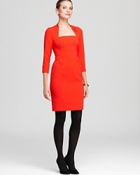 Ignite the night in a sleek kate spade new york dress flaunting a stunning square neckline and fitted silhouette for feminine allure. Garnish with gold accents and embrace the spotlight. Ignite the night in a sleek kate spade new york dress flaunting a stunning square neckline and fitted silhouette for feminine allure. Garnish with gold accents and embrace the spotlight.