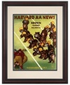 The Bears were confused and destined to lose the 1933 Harvard-Brown game and the football program from that day's competition pretty much says it all. Matted and framed, there's no better art for Crimson walls.