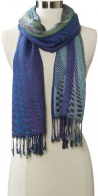 Collection XIIX Women's Broken Checks Shawl Collection XIIX Women's Broken Checks Shawl