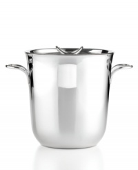 Keep cool. Timeless sophistication is in your hands with the Gala ice bucket from Martha Stewart Collection. With handles and lid for your bartending convenience. Keep cool. Timeless sophistication is in your hands with the Gala ice bucket from Martha Stewart Collection. With handles and lid for your bartending convenience.