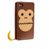 Bubbles - Silicone iPhone 4 / 4S Cases - Olo by Case-Mate Brown