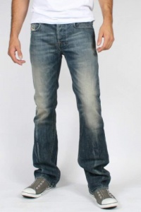 Diesel Men's Zatiny Medium Low Waist Boot Cut Jean Diesel Men's Zatiny Medium Low Waist Boot Cut Jean