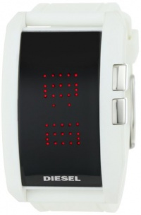 Diesel Men's DZ7168 White Color Domination LED Digital Black Dial Watch Diesel Men's DZ7168 White Color Domination LED Digital Black Dial Watch