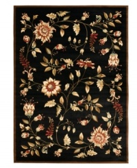 An intricate display of cascading florals creates this purely elegant Lyndhurst area rug from Safavieh. Crafted in Turkey of soft polypropylene, this rug radiates timeless allure with the added convenience of easy-care construction. (Clearance) An intricate display of cascading florals creates this purely elegant Lyndhurst area rug from Safavieh. Crafted in Turkey of soft polypropylene, this rug radiates timeless allure with the added convenience of easy-care construction. (Clearance)