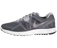 Men's Nike Lunarglide +3 Breathe 510778 001 Dark Grey Running Sneaker Men's Nike Lunarglide +3 Breathe 510778 001 Dark Grey Running Sneaker