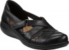 Clarks Women's Sixty Sonoma Slip-On Loafer,Black Leather,7.5 W US