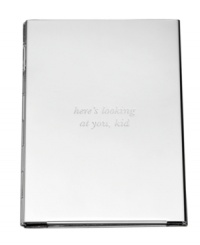 Upgrade wallet photos with the silver-plated, pocket-perfect Silver Street picture frame. Engraved with here's looking at you, kid, it's a beautiful gift with the impeccable style of kate spade new york. Upgrade wallet photos with the silver-plated, pocket-perfect Silver Street picture frame. Engraved with here's looking at you, kid, it's a beautiful gift with the impeccable style of kate spade new york.