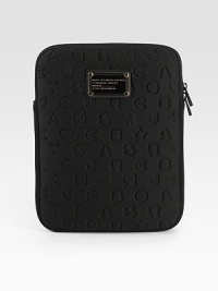 Signature-stamped neoprene zips around your tablet for a stylish cover.Zip-around closureFully lined9W X 11H X 1DImportedBoxed for giving Signature-stamped neoprene zips around your tablet for a stylish cover.Zip-around closureFully lined9W X 11H X 1DImportedBoxed for giving
