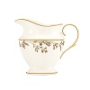 The luscious chocolate and gold motif of Golden Bough is a glamorous addition to the dinner table. Bold and alluring, each piece is graced with the delicate design of golden leaves. The very romantic twirl of the vine and leaves showcases Lenox artistry at its finest.