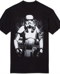 The force is with your style. This graphic t-shirt from Fifth Sun amps up your casual look. The force is with your style. This graphic t-shirt from Fifth Sun amps up your casual look.