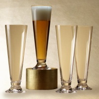 Marquis by Waterford Vintage Pilsner Glasses, Set of 4 Marquis by Waterford Vintage Pilsner Glasses, Set of 4